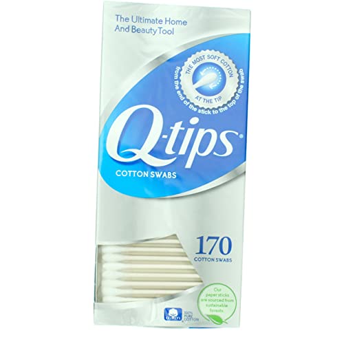 Version 1.0.0 Q-Tips Q-Tips Flexible Cotton Swabs, 170 each (1 Pack) - Image 1