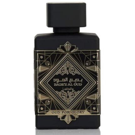 Lattafa Bade'e Al Oud, Oud for Glory for Unisex Eau de Parfum Spray, 3.4 Ounce