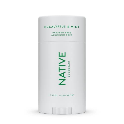 Version 1.0.0 Native Deodorant | Natural Deodorant for Men and Women, Aluminum Free with Baking Soda, Probiotics, Coconut Oil and Shea Butter | Eucalyptus & Mint - Image 1