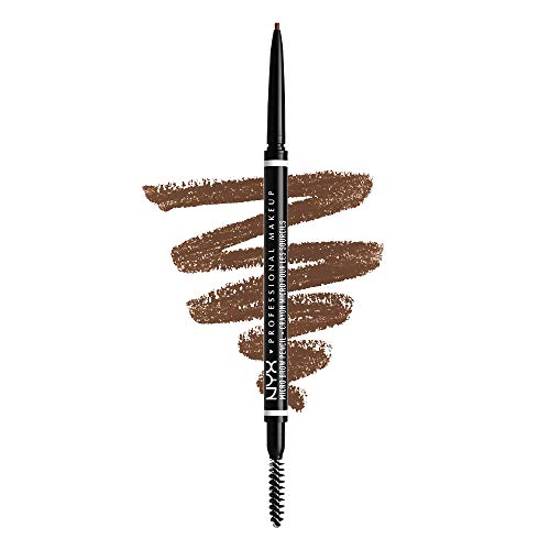 Version 1.0.0 NYX PROFESSIONAL MAKEUP Micro Brow Pencil, Eyebrow Pencil - Chocolate - Image 1