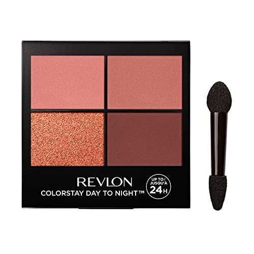 Version 1.0.0 Revlon?ColorStay?Day to Night Eyeshadow Quad, Longwear Shadow Palette with Transitional Shades and Buttery Soft Feel, Crease & Smudge Proof, 560 Stylish, 0.16 oz - Image 1