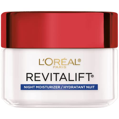 Version 1.0.0 L'Oreal Paris Skincare Revitalift Anti-Aging Night Cream, Face Moisturizer with Pro-Retinol and Centella Asiatica, Paraben Free, Non-Comedogenic, Suitable for Sensitive Skin, 1.7 oz. - Image 1