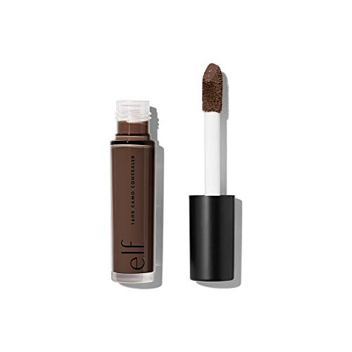 Version 1.0.0 e.l.f. 16HR Camo Concealer, Full Coverage & Highly Pigmented, Matte Finish, Rich Ebony, 0.203 Fl Oz (6mL) - Image 1