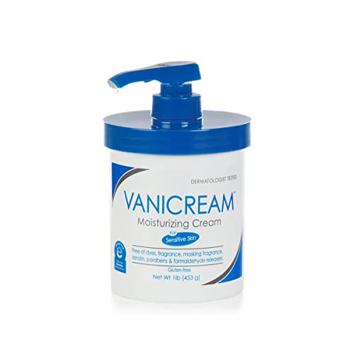 Version 1.0.0 Vanicream Moisturizing Skin Cream with Pump Dispenser - 16 fl oz (1 lb) - Moisturizer Formulated Without Common Irritants for Those with Sensitive Skin - Image 1