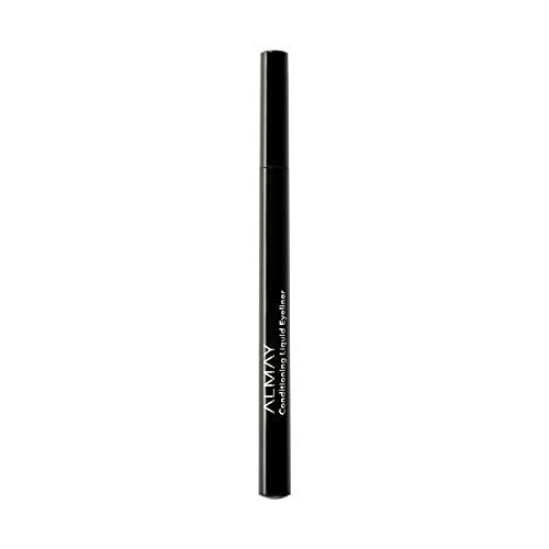 Version 1.0.0 Almay Conditioning Liquid Eyeliner, Longwearing, Waterproof, Hydrating, 10 Black, 0.03 fl oz. - Image 1