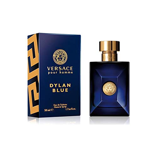 Version 1.0.0 Versace Pour Homme Dylan Blue for Men 1.7 oz Eau de Toilette Spray - Image 1
