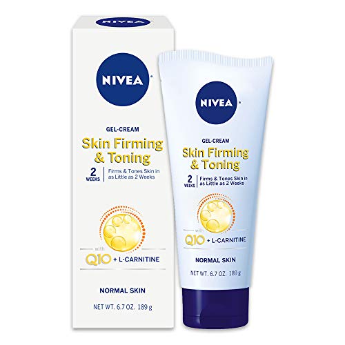 Version 1.0.0 NIVEA Skin Firming and Toning Body Gel Cream with Q10, Firming Body Cream, Moisturizing Skin Cream, 6.7 Oz Tube - Image 1