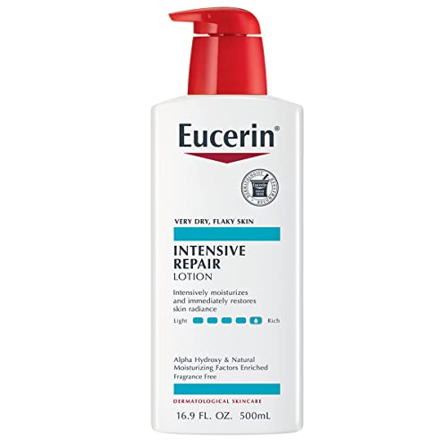 Version 1.0.0 Eucerin Intensive Repair Body Lotion, Lotion for Very Dry Skin, 16.9 Fl Oz Pump Bottle - Image 1
