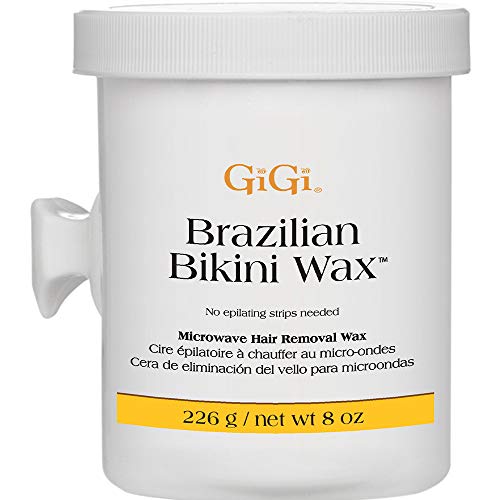 Version 1.0.0 GiGi Brazilian Bikini Wax Microwave Formula - Non-Strip Hair Removal Wax, 8 oz - Image 1