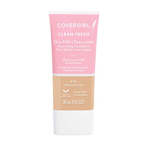 Version 1.0.0 COVERGIRL, Clean Fresh Skin Milk Foundation, Medium/Tan, 1 Count - Image 1