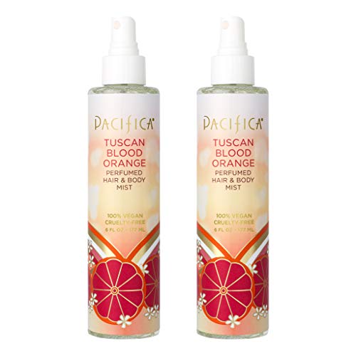 Version 1.0.0 Pacifica Perfumed Hair and Body Mist Tuscan Blood Orange, 6 Fl Oz, Pack of 2 - Image 1