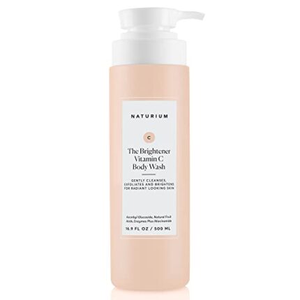 Naturium The Brightener Vitamin C Body Wash, Gentle Cleanser, 16.9 oz