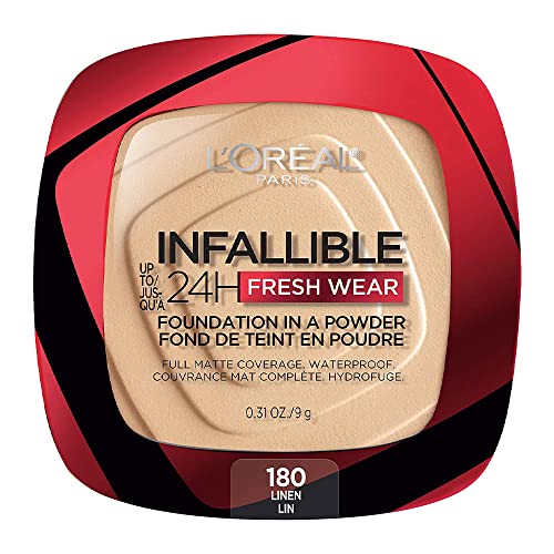 Version 1.0.0 L'Oreal Paris Cosmetics Infallible Fresh Wear Powder: LINEN - Image 1