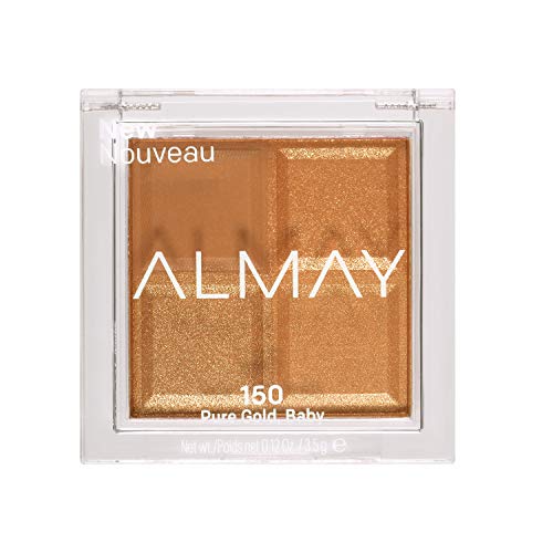 Version 1.0.0 Almay Shadow Squad, Pure Gold, 1 count, eyeshadow palette - Image 1