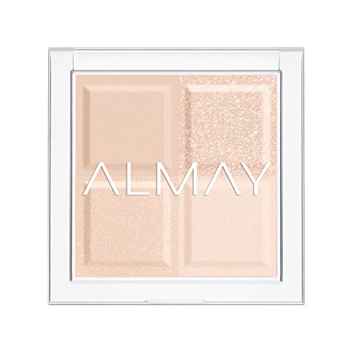 Version 1.0.0 Eyeshadow Palette by Almay, Longlasting Eye Makeup, Single Shade Eye Color in Matte, Metallic, Satin and Glitter Finish, Hypoallergenic, 140 Here Goes Nothing, 0.12 Oz - Image 1