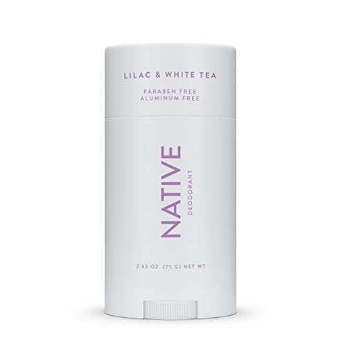 Version 1.0.0 Native Deodorant | Natural Deodorant Seasonal Scents for Women and Men, Aluminum Free with Baking Soda, Probiotics, Coconut Oil and Shea Butter | Lilac & White Tea - Image 1