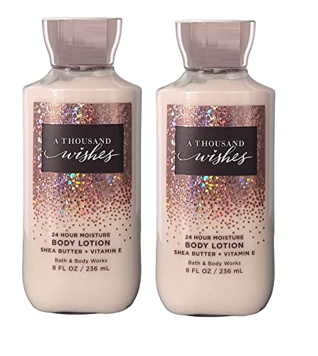 Version 1.0.0 Bath and Body Works 2 Pack A Thousand Wishes Super Smooth Body Lotion 8 Oz - Image 1