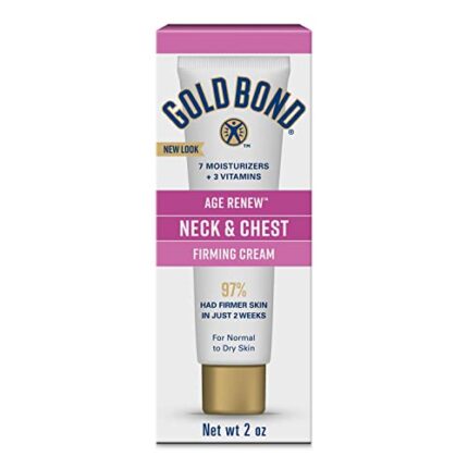 Gold Bond Neck & Chest Firming Cream 2 oz., Clinically Tested Skin Firming Cream
