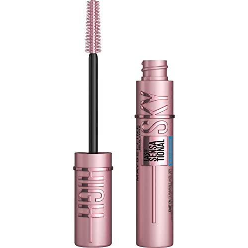 Version 1.0.0 Maybelline Lash Sensational Sky High Waterproof Mascara Makeup, Volumizing, Lengthening, Defining, Curling, Multiplying, Buildable Formula, Very Black, 1 Count - Image 1