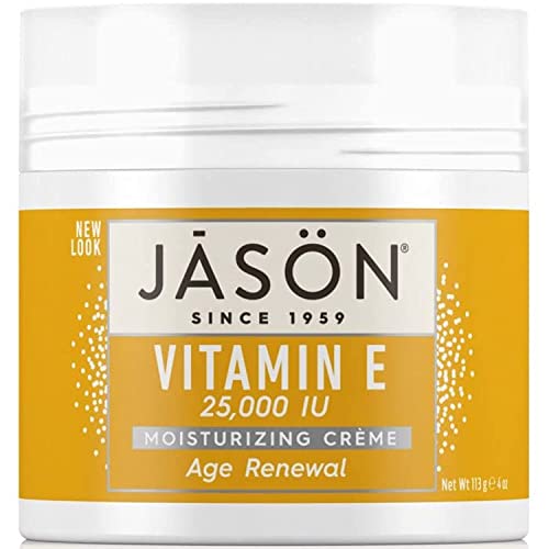 Version 1.0.0 Jason Moisturizing Creme, Vitamin E 25,000, Age Renewal, 4 Oz - Image 1