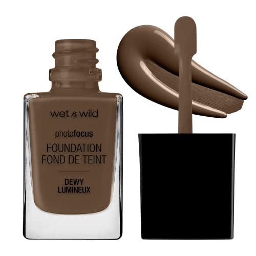Version 1.0.0 wet n wild Photo Focus Dewy Foundation, Deep Honey, 1.06 Ounces - Image 1