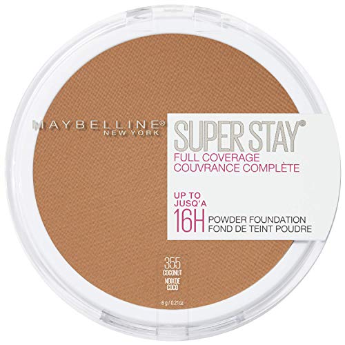 Version 1.0.0 Maybelline Super Stay Full Coverage Powder Foundation Makeup, Up to 16 Hour Wear, Soft, Creamy Matte Foundation, Coconut, 1 Count - Image 1