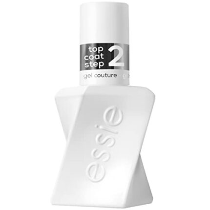 essie Gel Couture Platinum Grade Finish Top Coat, 0.46 Ounces (Packaging May Vary)