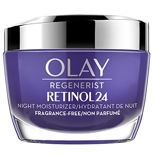Version 1.0.0 Olay Regenerist Retinol 24 Night Moisturizer cream, Fragrance free, 1.7 Fl Oz - Image 1