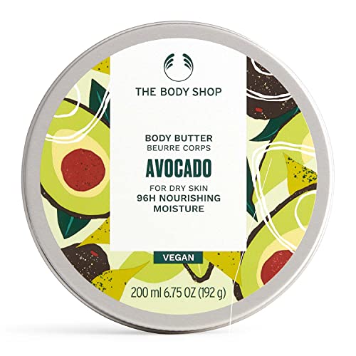 Version 1.0.0 The Body Shop Avocado Body Butter, For Very Dry Skin, 6.4 OZ, Vegan - Image 1