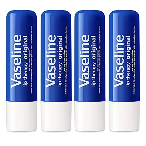 Version 1.0.0 Vaseline Lip Therapy Stick | Original Petroleum Jelly Vaseline Lip Balm for Soft Lips | 4.8g each (4 Pack) - Image 1